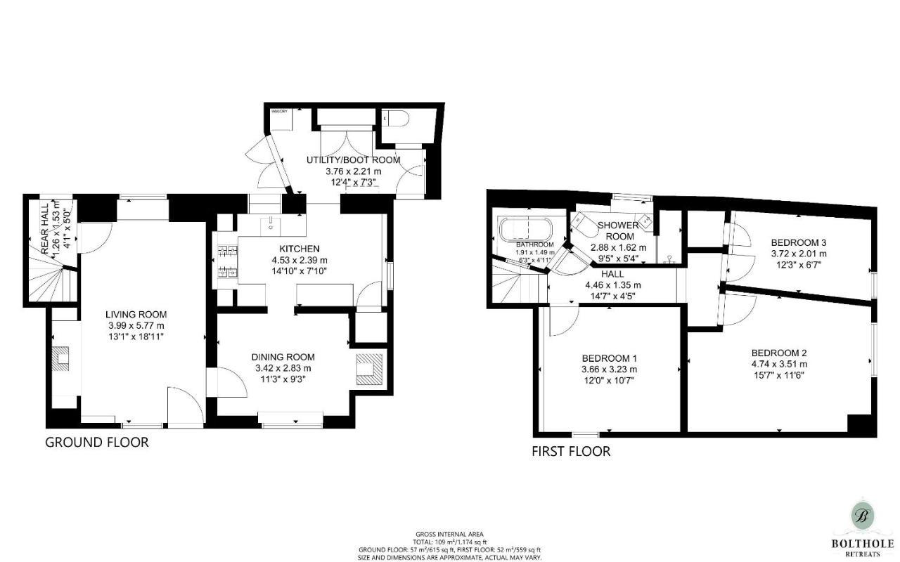 Rose Cottage Ившем Экстерьер фото